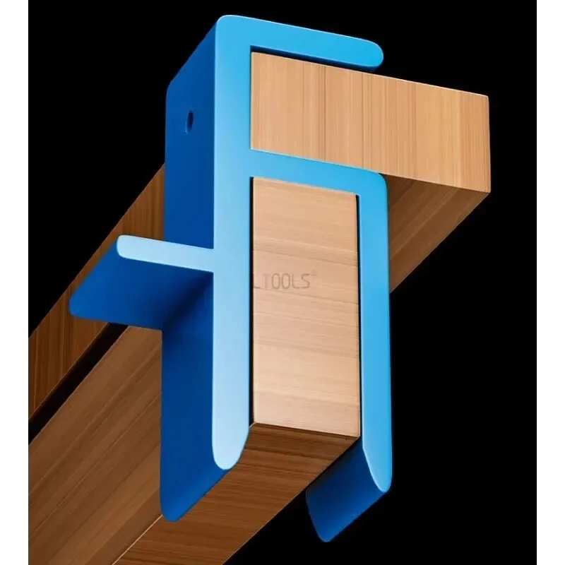 Durable Wardrobe Closing Board Clip 16-18mm Jig Fixing Clamp Carpentry Tool for Precise Marking Compact and Portable — Durable