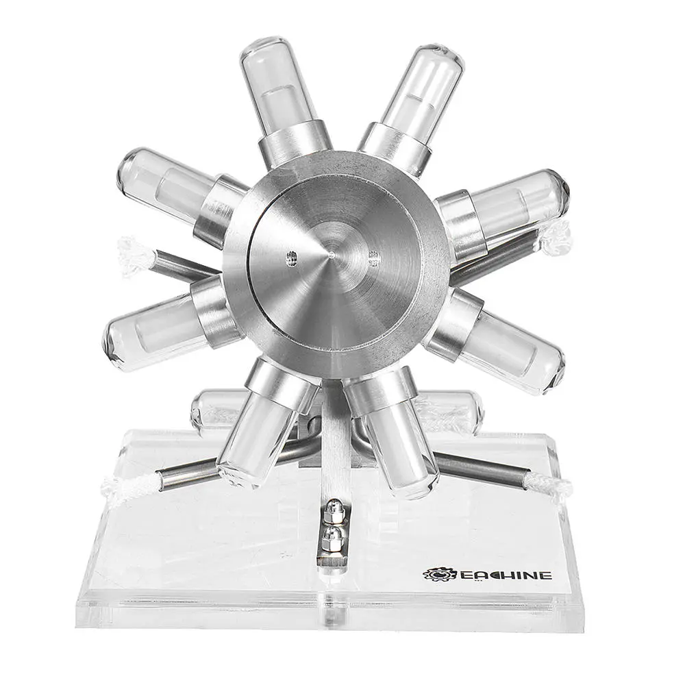 Eachine ET3 STEM Hot Air Four Cylinder Stirling Engine External Combustion Engine Model Is Suitable for Science Experiments — view 4