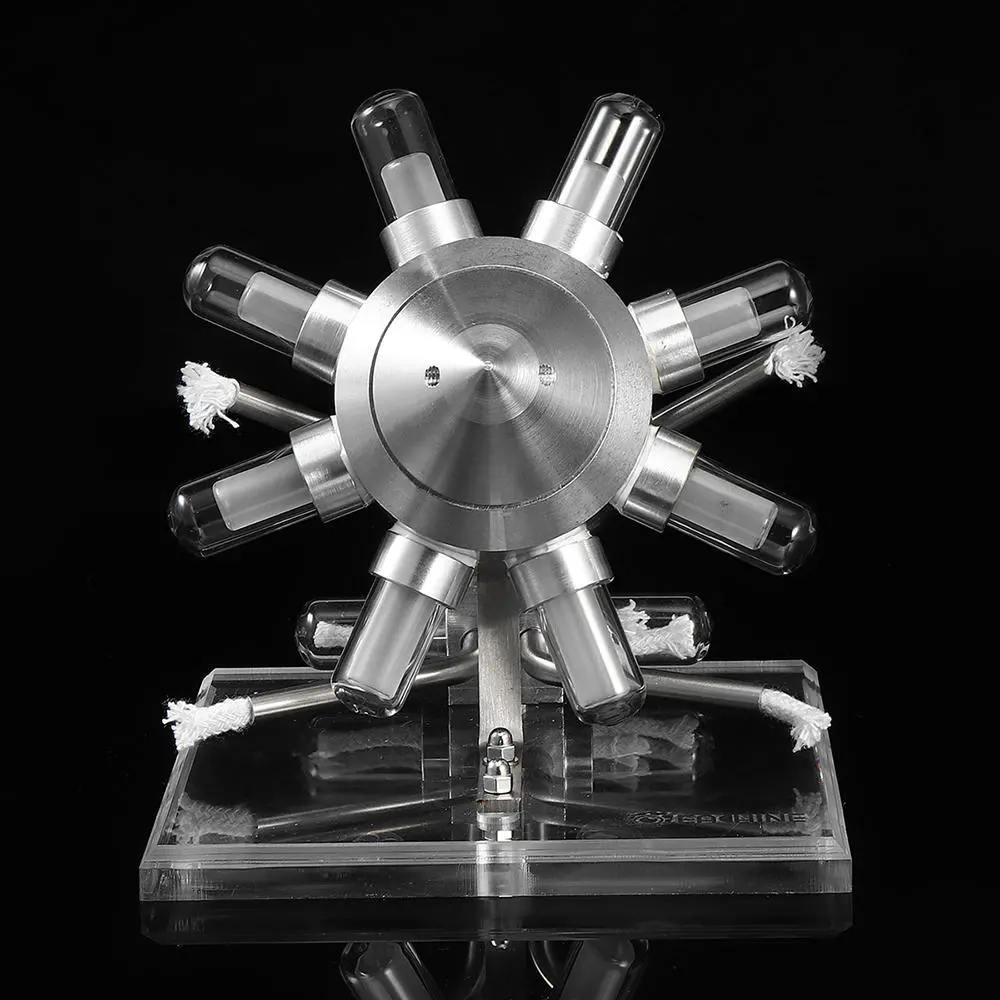 Eachine ET3 STEM Hot Air Four Cylinder Stirling Engine External Combustion Engine Model Is Suitable for Science Experiments — view 9