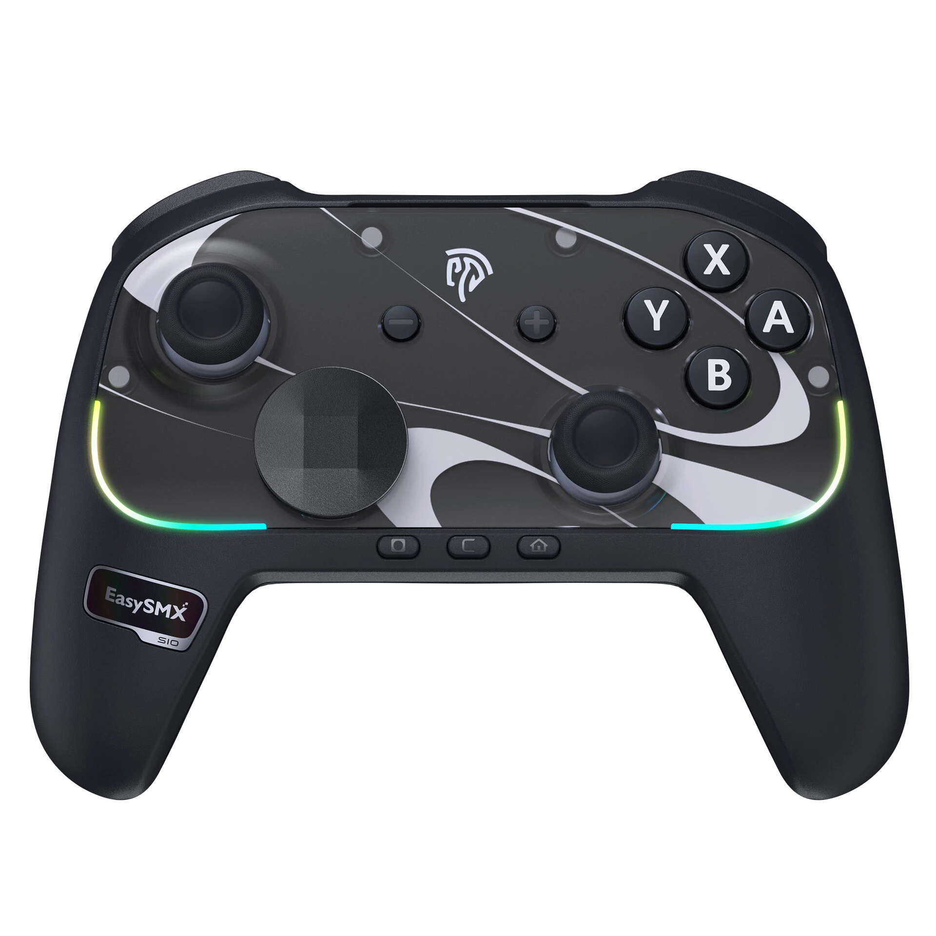 EasySMX S10 Wired bluetooth Gamepad TMR Joystick RGB Controller Compatible with Switch 2/PC/Phone/TV/Steam Support Six-axis Gyro HD Vibration NFC Function — view 2