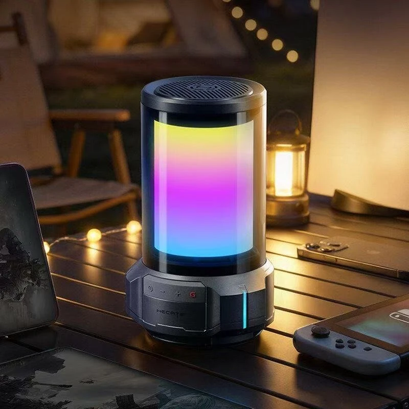 Edifier HECATEs CyberX bluetooth Speaker Desktop Game RGB Speaker 64mm Full-Range Driver 76mm Passive Radiator DSP Chips Support TWS 3.5mm AUX Playback Desktop Computer Speakers — view 2