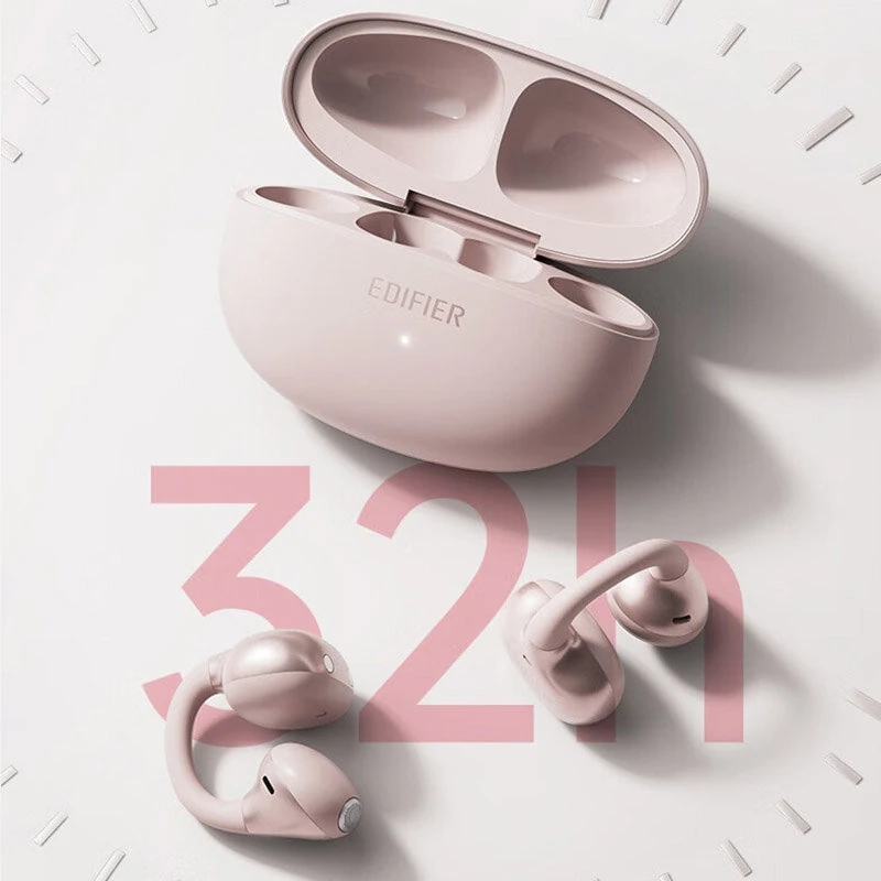 EDIFIER X Clip AI Translation Earbuds TWS bluetooth 6.0 Earphone 12mm Titanium-plated Composite Diaphragm 32H Playback Low Game Delay IP55 Waterproof Open-ear Earclips Sports Headphones — view 7