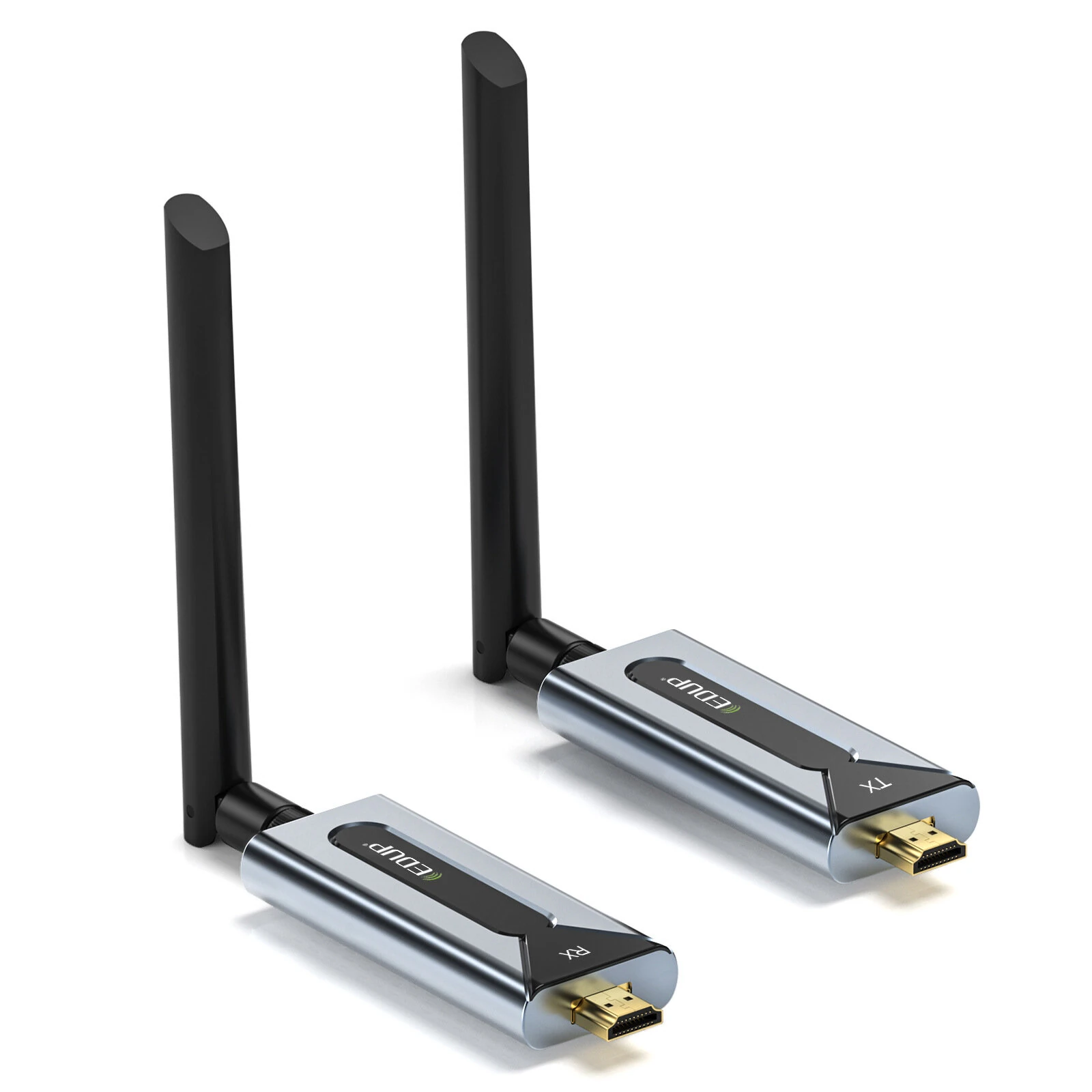 EDUP 1080P Wireless HD Transmitter and Receiver 150M Long Range Wireless HD Extender Kit Safe Plug and Play Fast Screen Sharing — view 2
