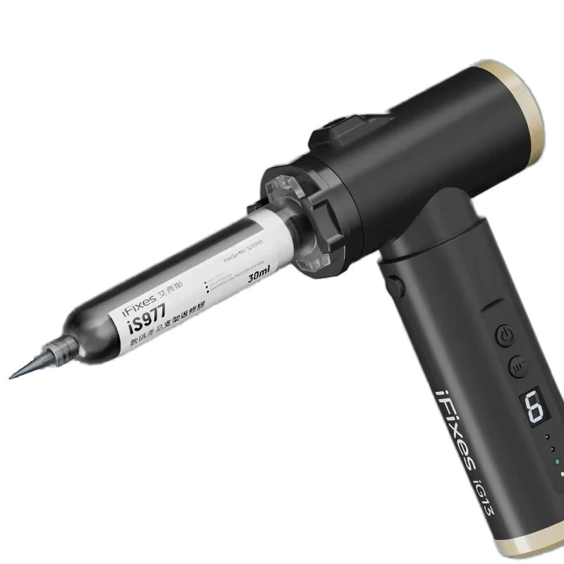 Electric Glue Dispenser 35x78x136mm Type-C Interface Compact Design Precision Adhesive Applicator Multi-Purpose Fluid Glue Tool — view 2