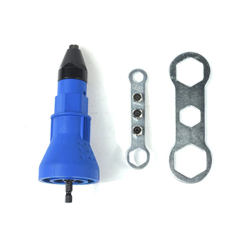 Electric Rivet Nut Riveting Tool Cordless Riveting Drill Adaptor Insert Nut Tool — view 2