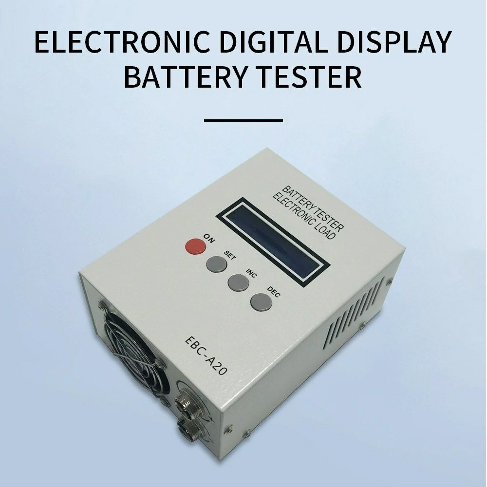 Electronic Battery Capacity Tester Digital LCD Display High Power Battery Internal Resistance Test Meter Supporting Multiple Battery Measurements — view 4