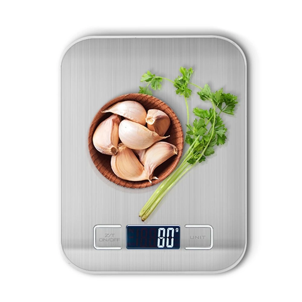 Electronic LCD Digital Kitchen Scale 5000g/1g Multi-function HD Backlit — view 2