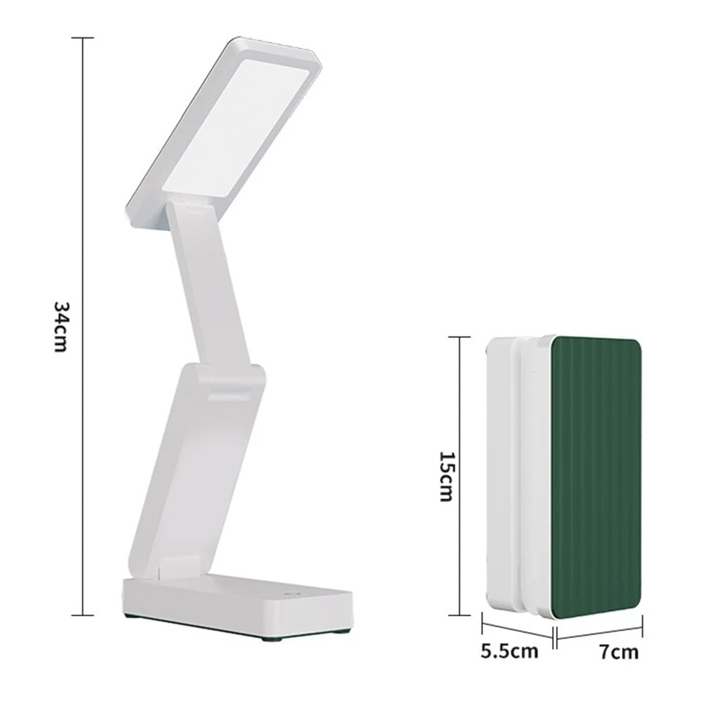 Elfeland Multifunctional Foldable Desk Lamp Dimmable Touch LED Night Light Portable USB Charging Reading Light Bedside — view 8