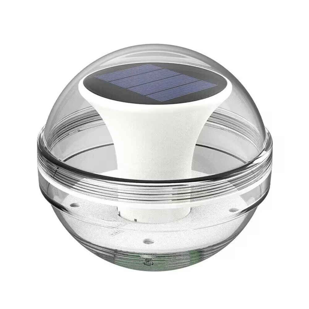 Elfeland Solar Water Drift Light Waterproof LED Solar Glow Ball Lamp 3 Lighting Modes Pools Pond Fountain Garden Party Home Decoration — Elfeland