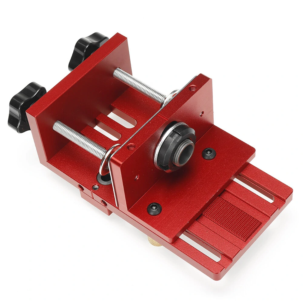 ENJOYWOOD 3 in 1 Adjustable Woodworking Doweling Jig Kit Pocket Hole Jig Drilling Guide Locator For Furniture Connecting Hole Puncher Tools — view 7