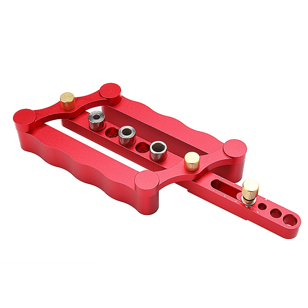 ENJOYWOOD Self Centering Dowelling Jig Metric Dowel 6/8/10mm Punch Locator Drilling Tools for Woodworking — view 4