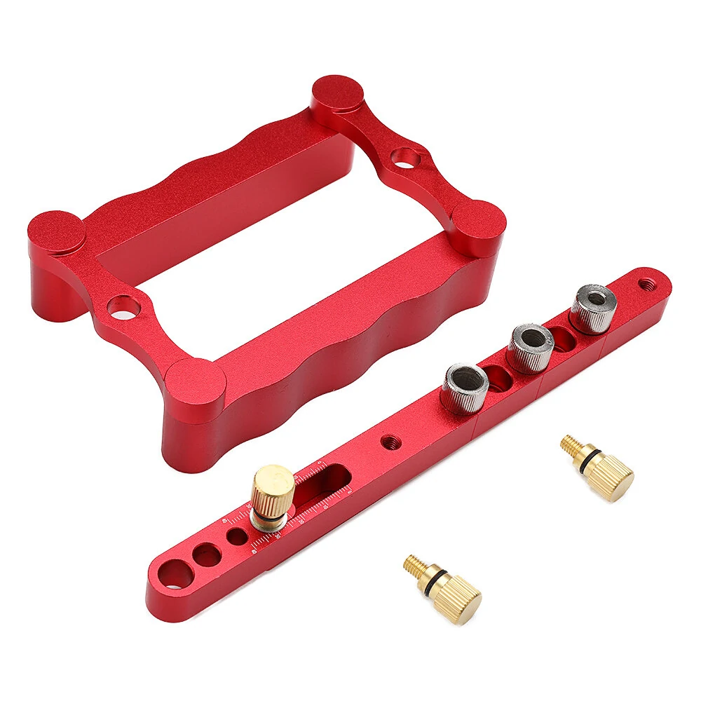 ENJOYWOOD Self Centering Dowelling Jig Metric Dowel 6/8/10mm Punch Locator Drilling Tools for Woodworking — view 5