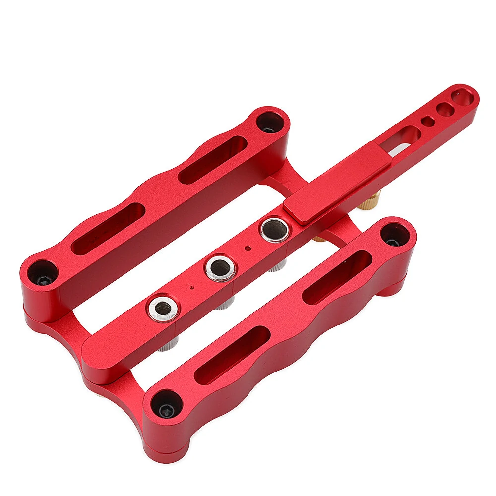 ENJOYWOOD Self Centering Dowelling Jig Metric Dowel 6/8/10mm Punch Locator Drilling Tools for Woodworking — view 6