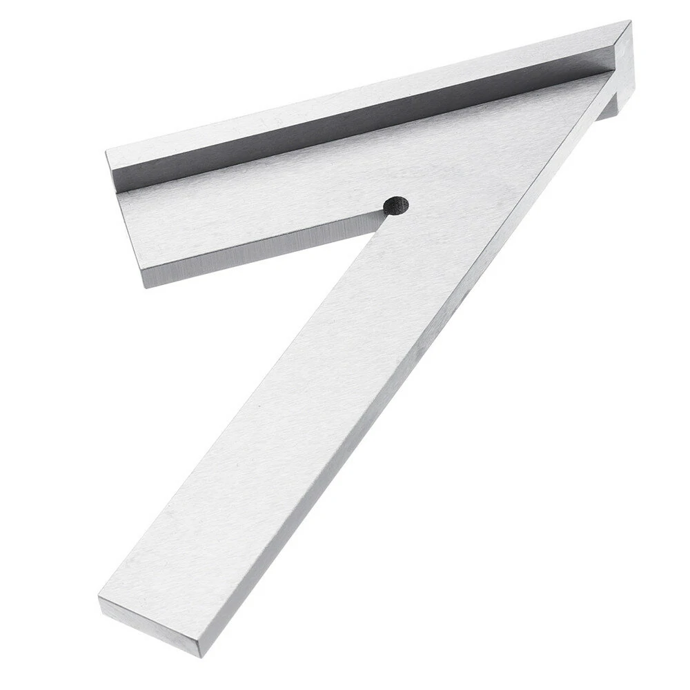 ENJOYWOOD Stainless Steel 45 Degree Miter Angle Corner Ruler Wide Base Gauge Woodworking Measuring Tools — view 6