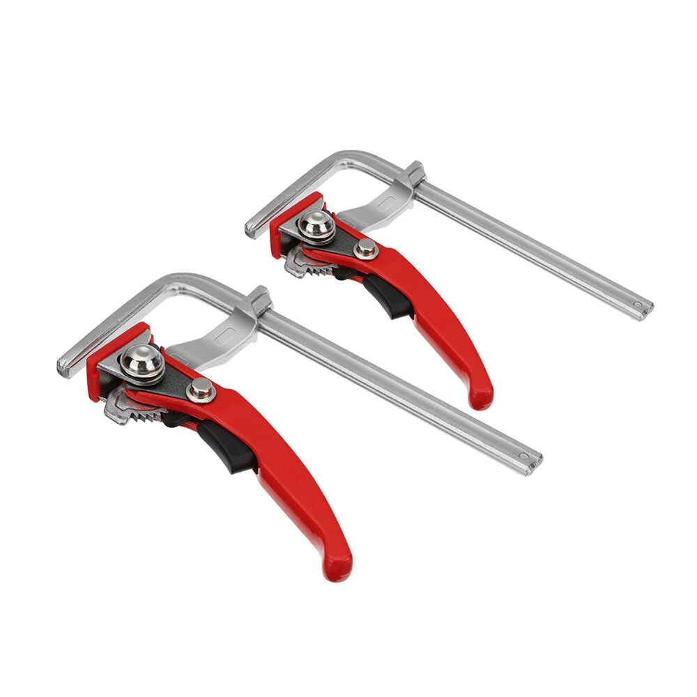 ENJOYWOOD VEIKO Series 2PCS/4PCS Alloy Steel Upgrade Quick Ratchet Track Saw Guide Rail Clamp MFT Clamp for MFT Table and Guide Rail System Woodworking Clamp — view 7