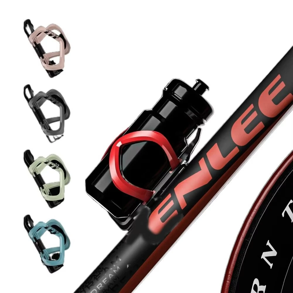 ENLEE Bicycle Water Bottle Holder Lightweight Left-Right Side Pull MTB Bicycle Bottle Cages Bracket for Outdoor Cycling — view 10