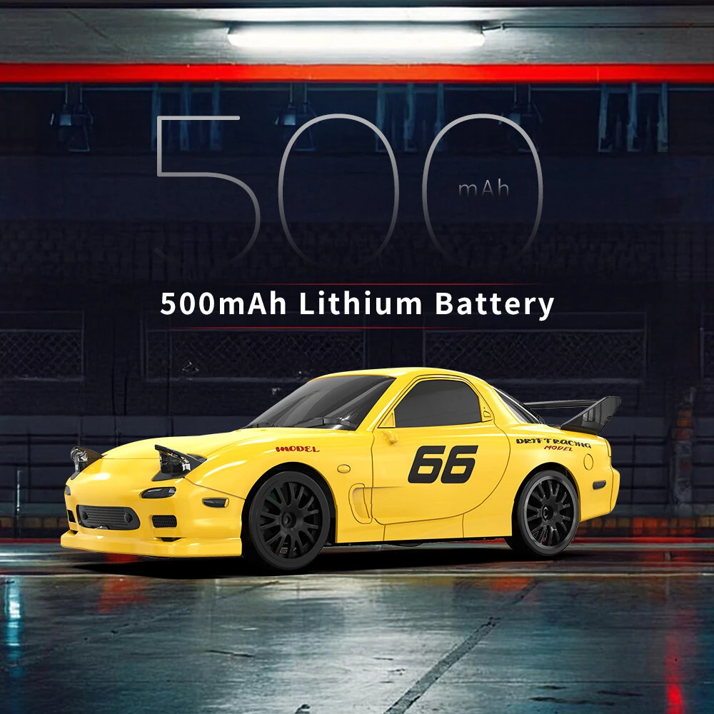 ENOZE 8608 8609 RTR 1/24 2.4G 4WD RX7 Drift RC Car High-Speed Remote Control Mini Race LED Light On-Road Racing Vehicle Model Boys Gifts Toys — view 10