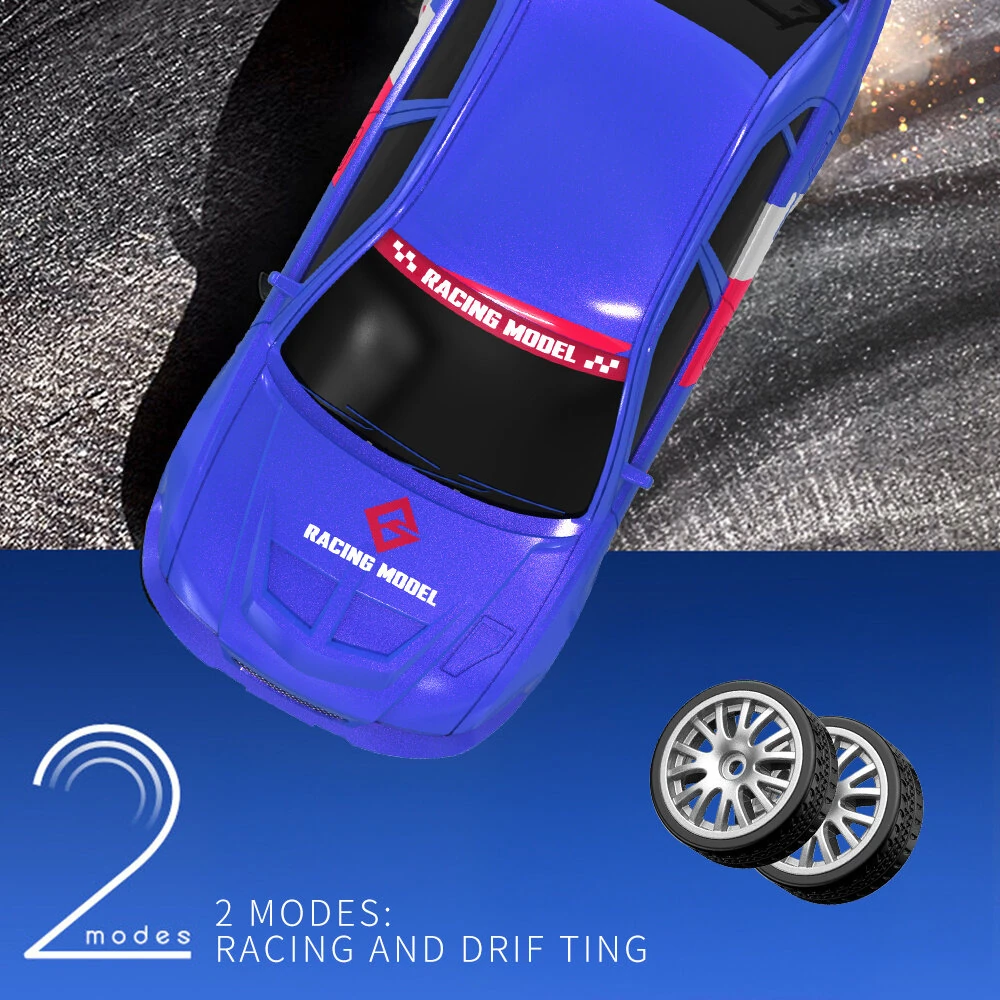 ENOZE 8608 8609 RTR 1/24 2.4G 4WD RX7 Drift RC Car High-Speed Remote Control Mini Race LED Light On-Road Racing Vehicle Model Boys Gifts Toys — view 9