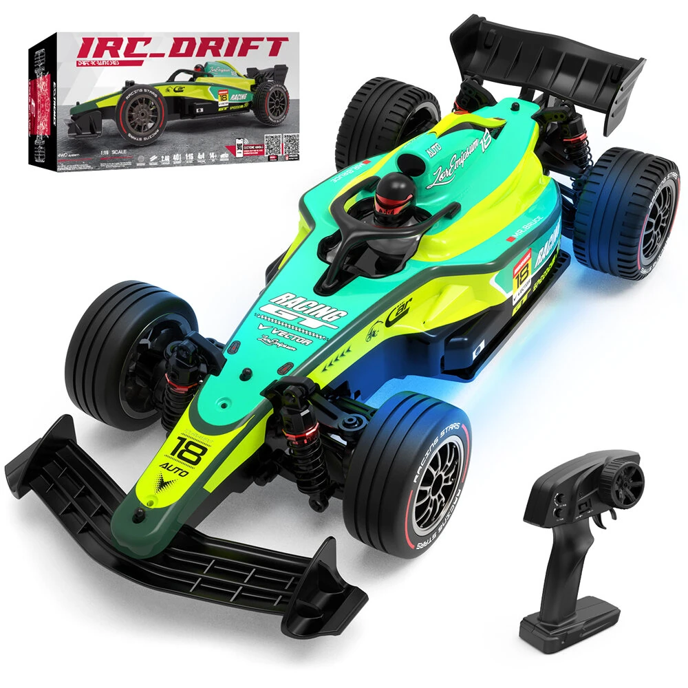 ENOZE 9009E RTR 1/14 2.4G 4WD F1 Drift RC Car High Speed Formula On-Road Racing LED Light Full Proportional Control Metal Drive Shaft Vehicles Models Toys — view 4