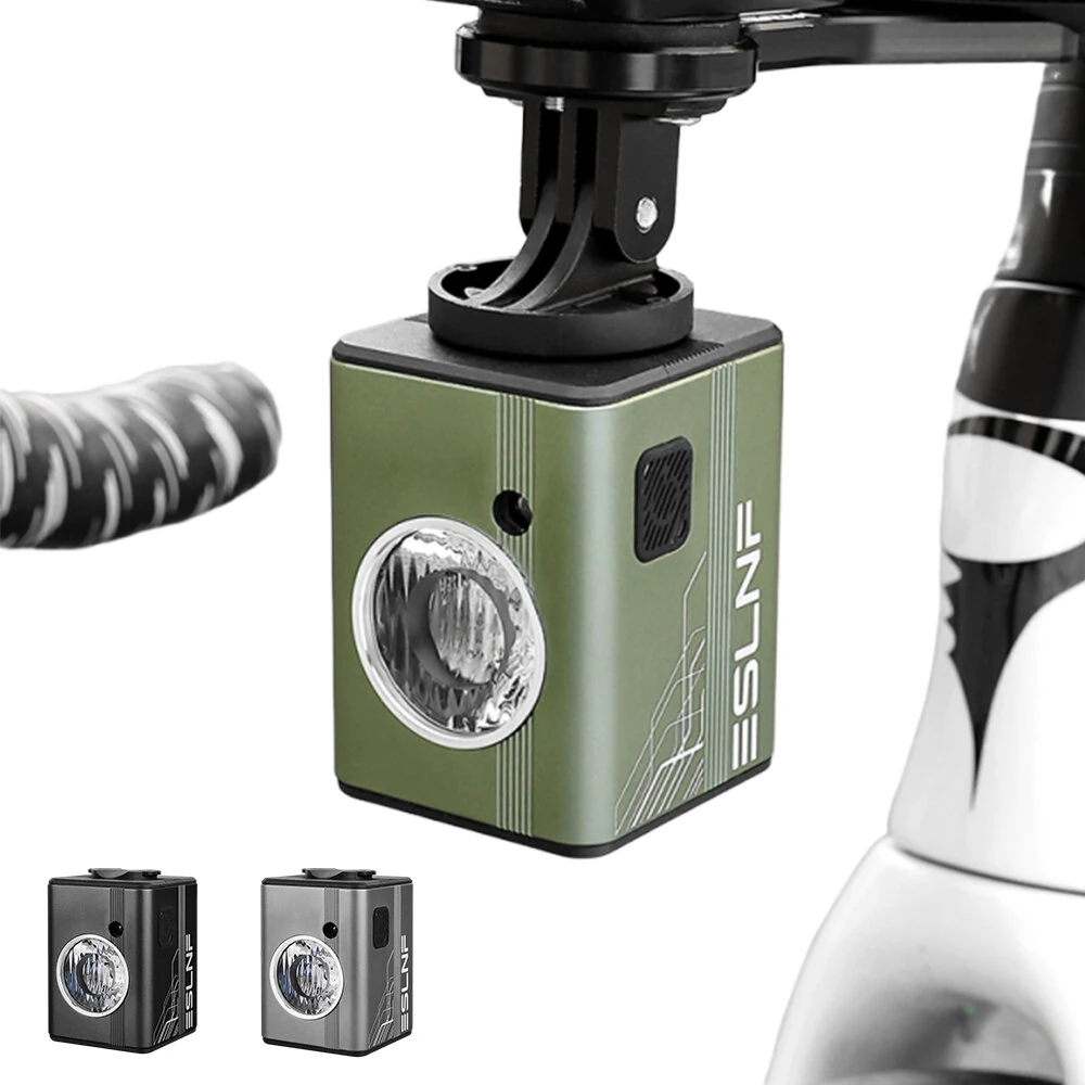 ESLNF 2500LM Smart Light Sensing Bicycle Headlight Type-C Charging Aluminum Alloy Bike Front Light for MTB Road Bike Night Riding Safety — ESLNF