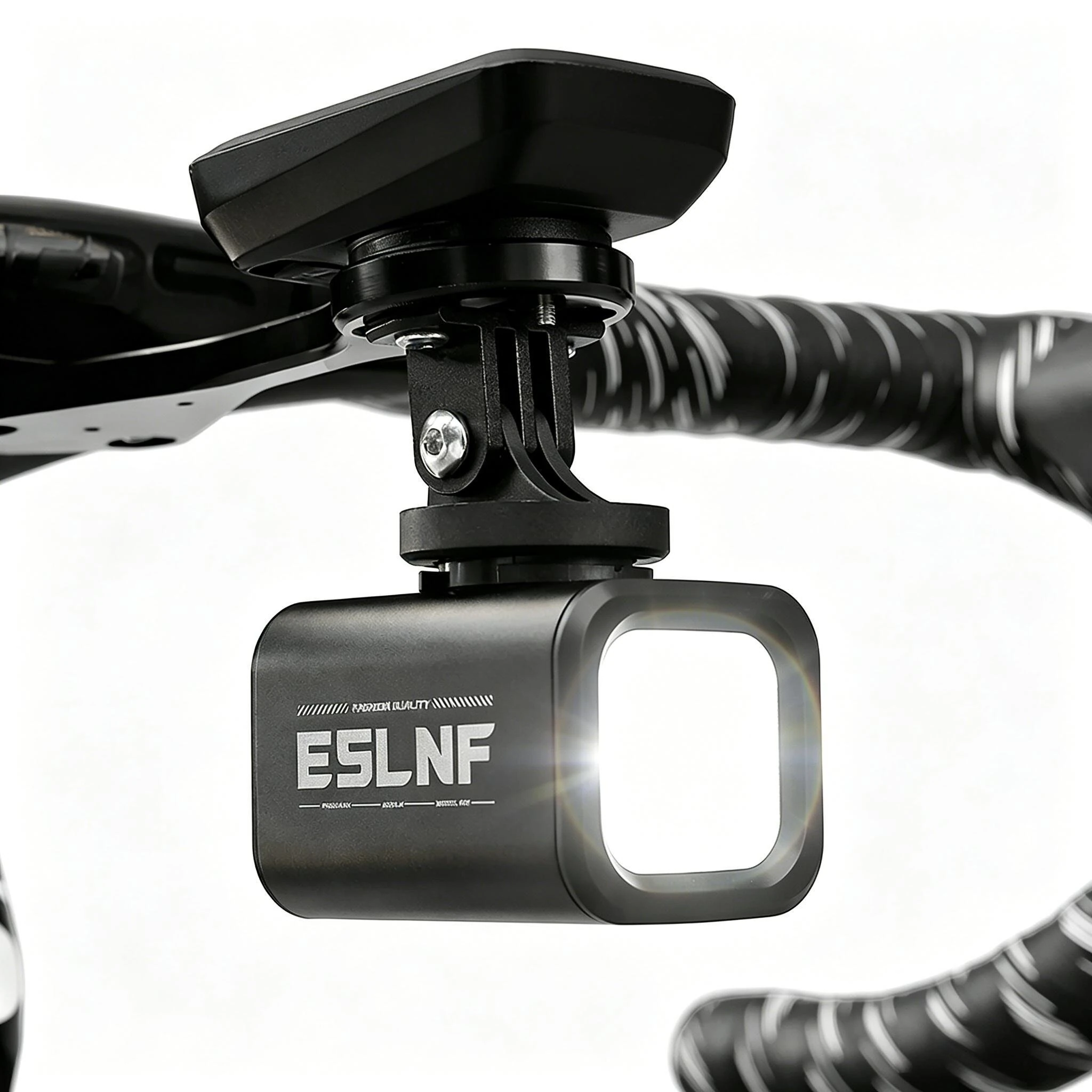 ESLNF Bicycle Light Electric Horn Remote Control, 800 Lumes Bright Light, Hanging Mountable 2400mAh Rechargeable Waterproof High Lumens Road MTB Accessories