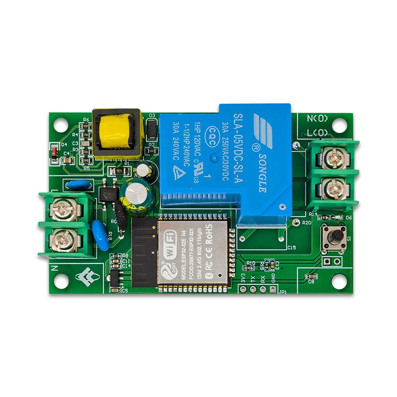 ESP32 1 Channel AC220V Power Supply 30A WiFi bluetooth Relay Module Development Board — view 4