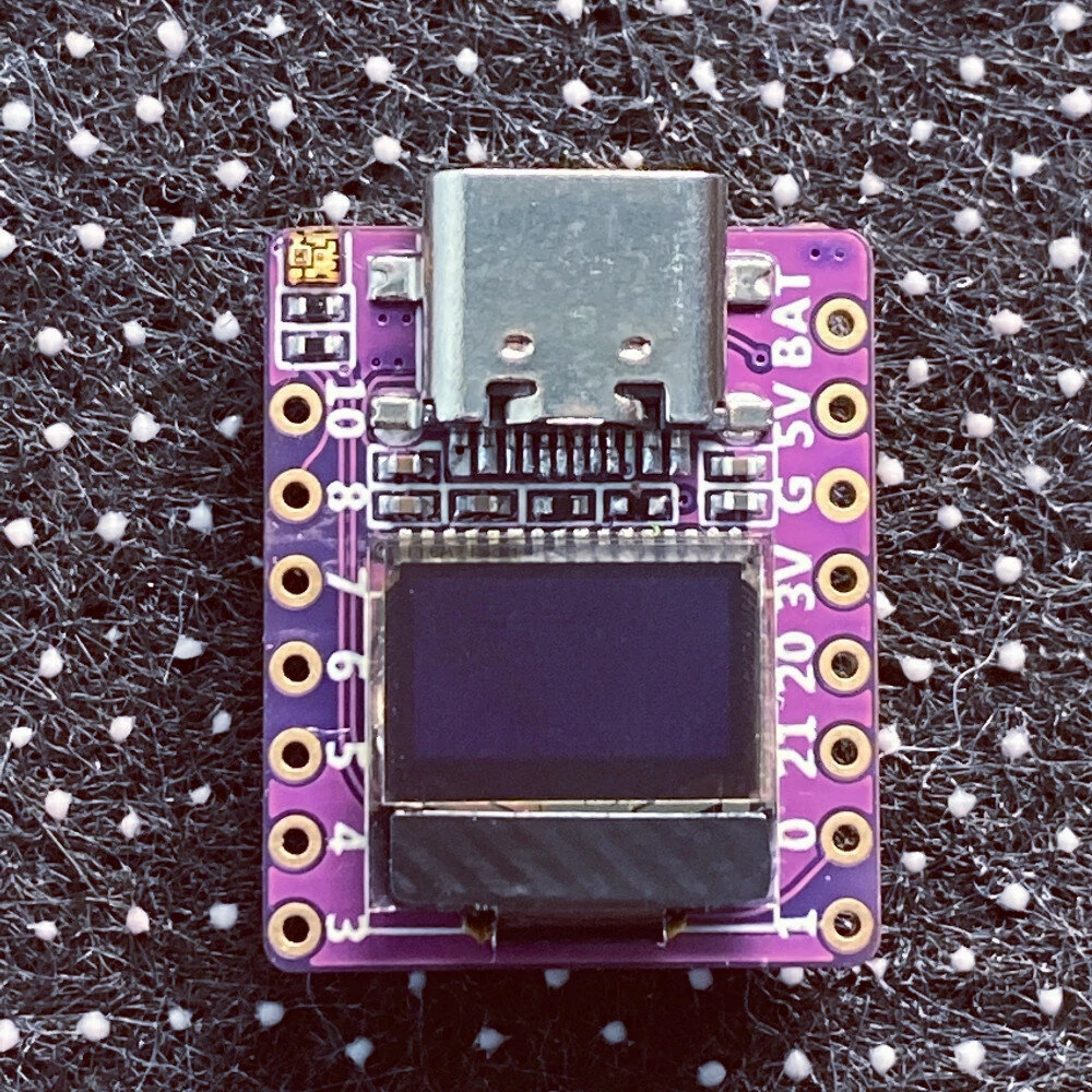 ESP32 C3 0.42 inch LCD Development Board RISC-V WiFi Bluetooth Arduino/Micropython — view 6