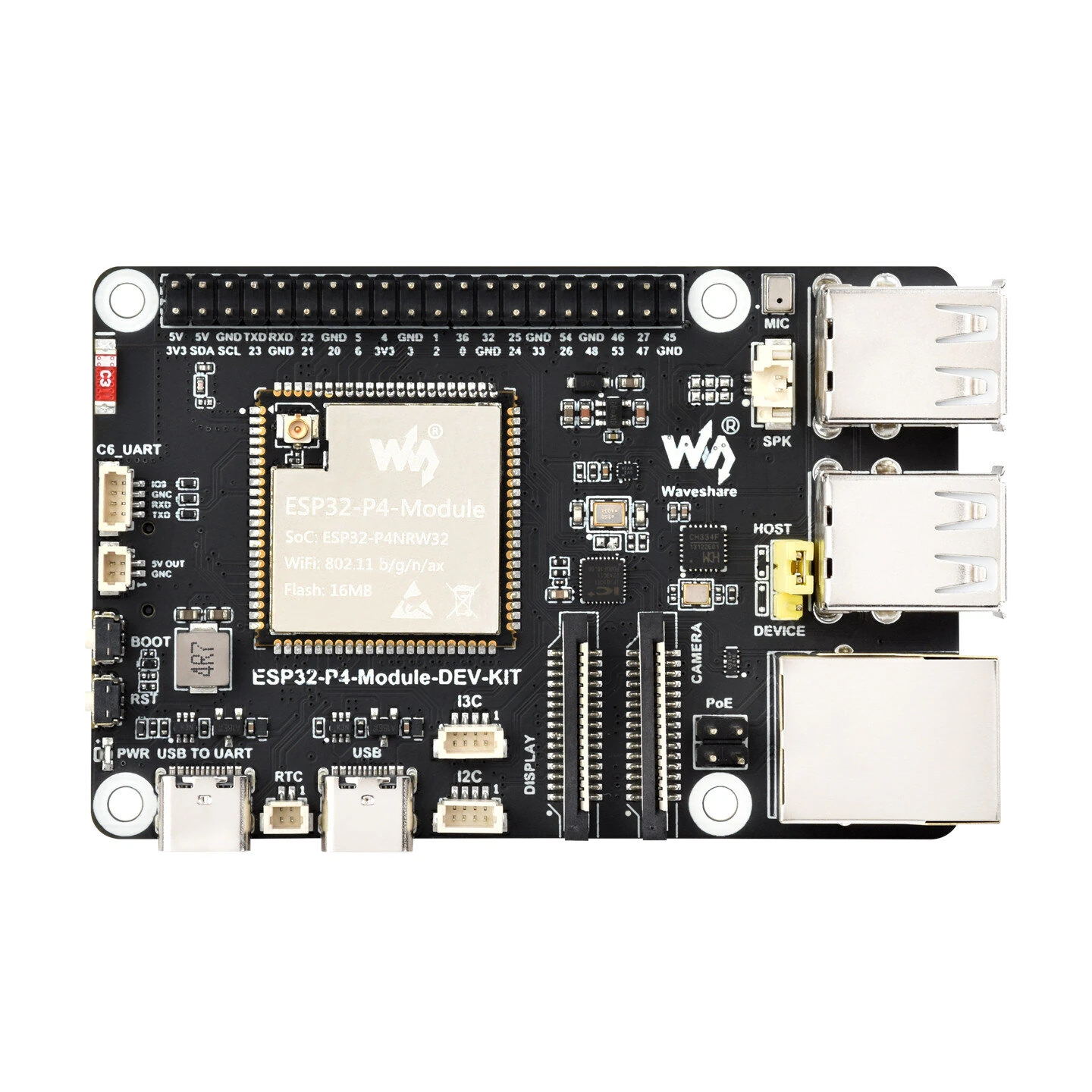ESP32-P4-Module Development Board High-performance Based on ESP32-P4 and ESP32-C6 Supports Wi-Fi6 and Bluetooth5/BLE Basic Packages — Pricio