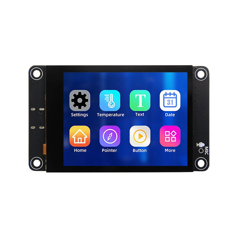 ESP32 S3 2.8 Inch TFT Touch Screen Development Board Dual Core 240MHz WiFi Bluetooth AI Voice Control IPS Display 240x320 Pixel