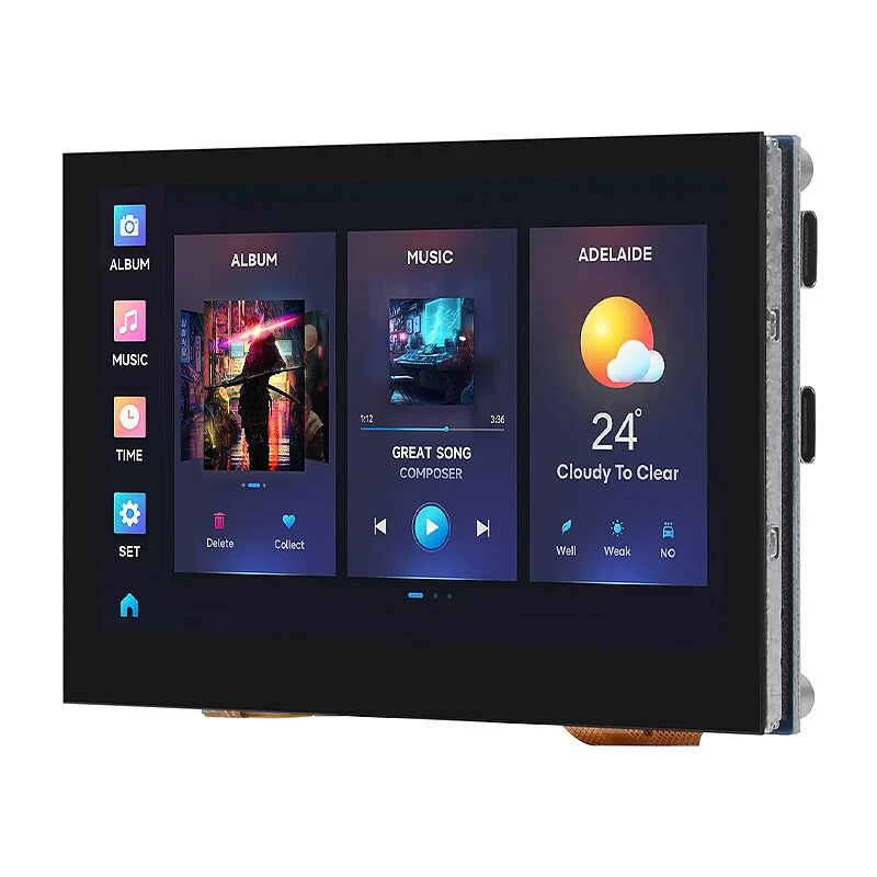 ESP32-S3 4.3 inch Capacitive Touch Screen Development Board Dual-Core Processor 240MHz Support WiFi bluetooth On-Board Antenna — Pricio