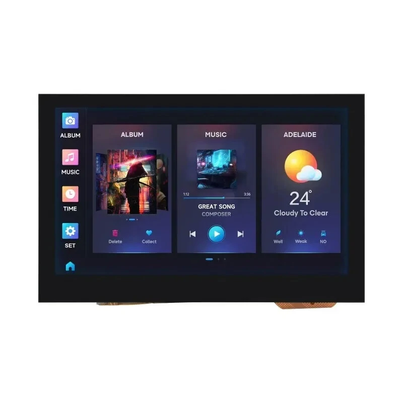 ESP32-S3 4.3 inch Capacitive Touch Screen Development Board Dual-Core Processor 240MHz Support WiFi bluetooth On-Board Antenna — view 3