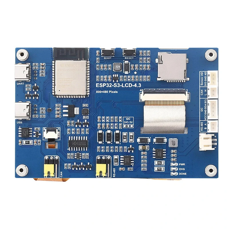 ESP32-S3 4.3 inch Capacitive Touch Screen Development Board Dual-Core Processor 240MHz Support WiFi bluetooth On-Board Antenna — view 6