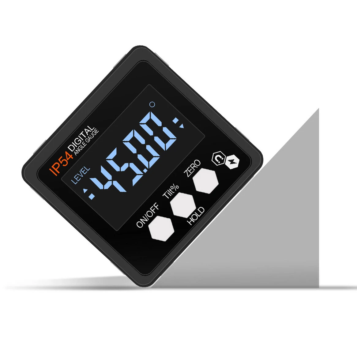 ETOPOO 4*90° Updated Precision Digital Protractor Inclinometer Level Box Digital Angle Finder Bevel Box With Magnet Base — view 2