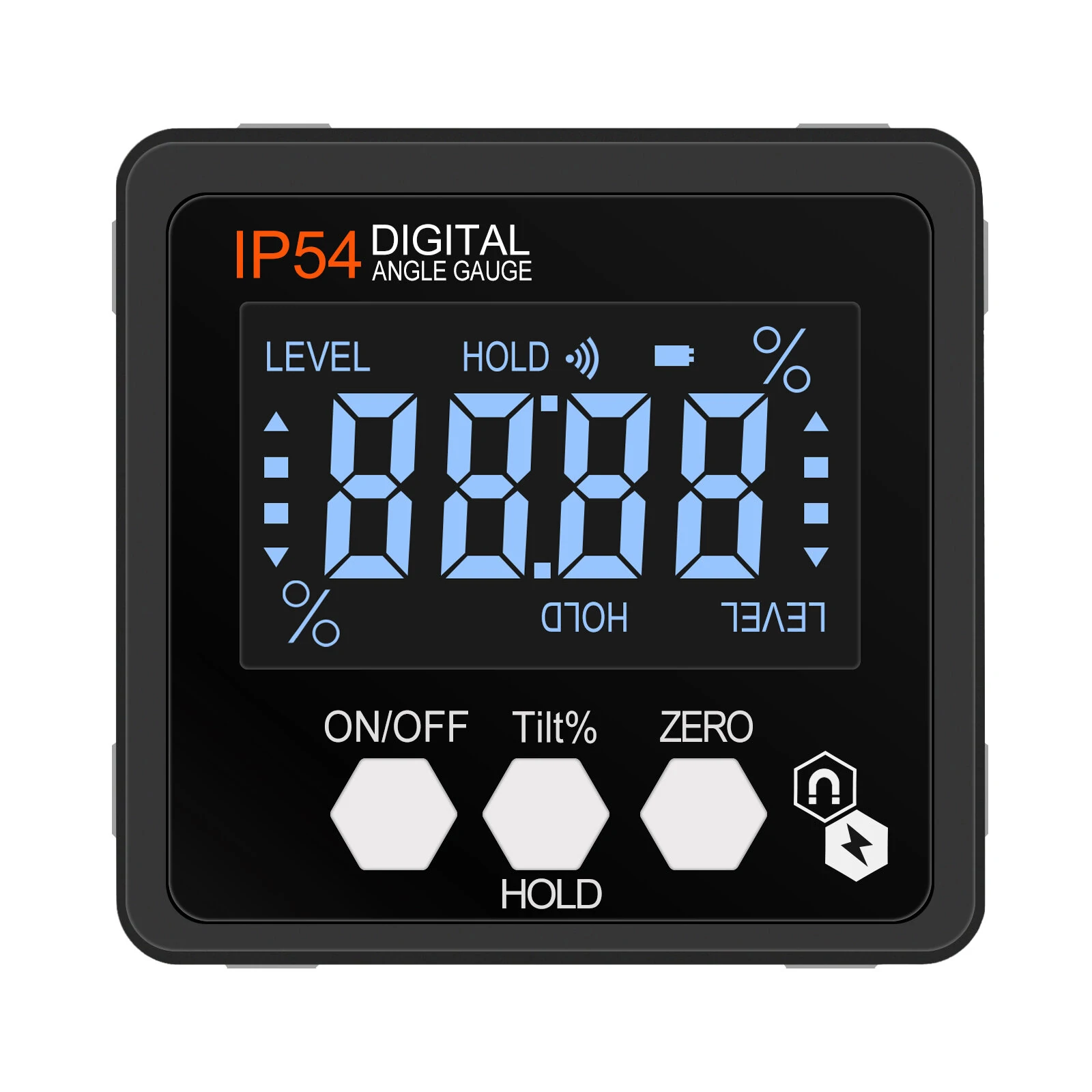 ETOPOO 4*90° Updated Precision Digital Protractor Inclinometer Level Box Digital Angle Finder Bevel Box With Magnet Base — view 3