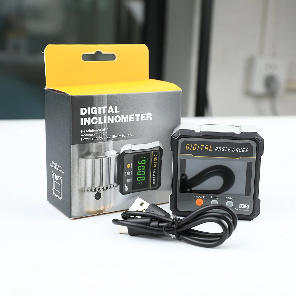 ETOPOO Digital Display Inclinometer 360 Degree Measurement High-Precision Relative Absolute Angle and Slope Units Measurement Automatic Rotating Screen Easy to Operate - Perfect Tool for Efficient Accurate Results — view 8