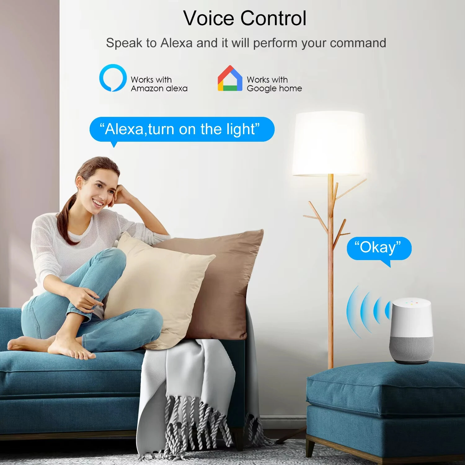Ewelink WiFi Smart Switch 30A High Power Controller Motor Relay Module Timer Scheduling App & Voice Control with Alexa Google — view 4