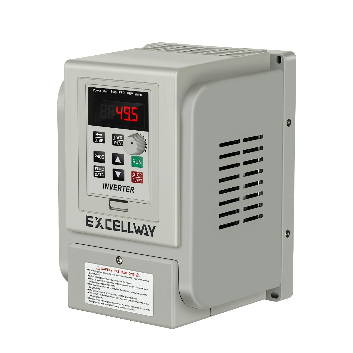 EXCELLWAY 1.5/2.2/3/4KW 220V PWM Control Inverter 1Phase Input 3Phase Out Inverter Variable Frequency Converter — Excellway