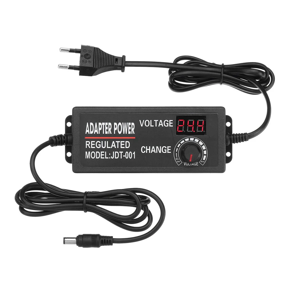 Excellway Adjustable AC To DC Power Supply 9V 12V 15V 18V 24V 3A 72W Power Supply Adapter Universal 220V To 12V Adapter — Excellway