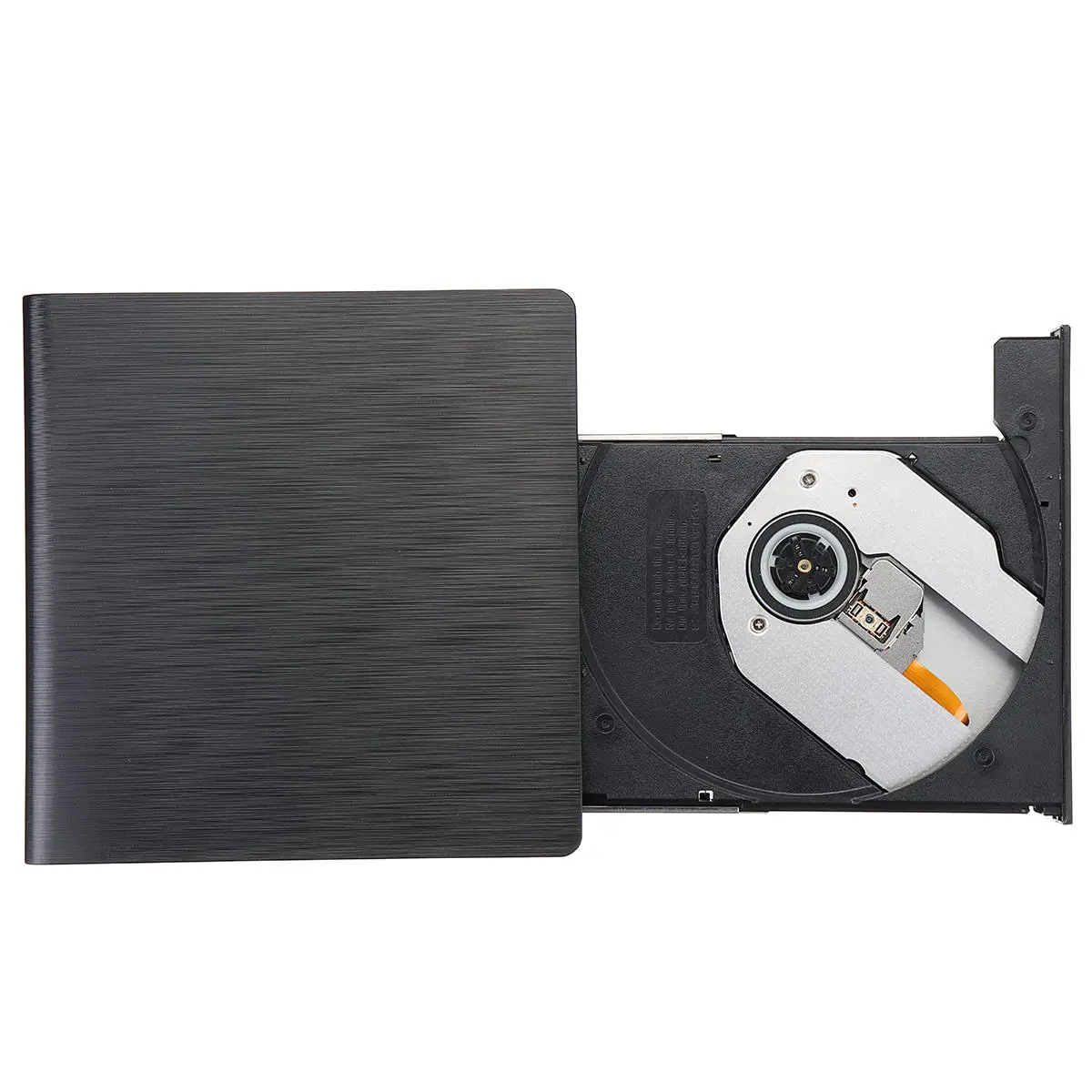 External USB 2.0 DVD RW CD Writer Slim Optical Drive Burner Reader Player For PC Laptop Business Office — view 8