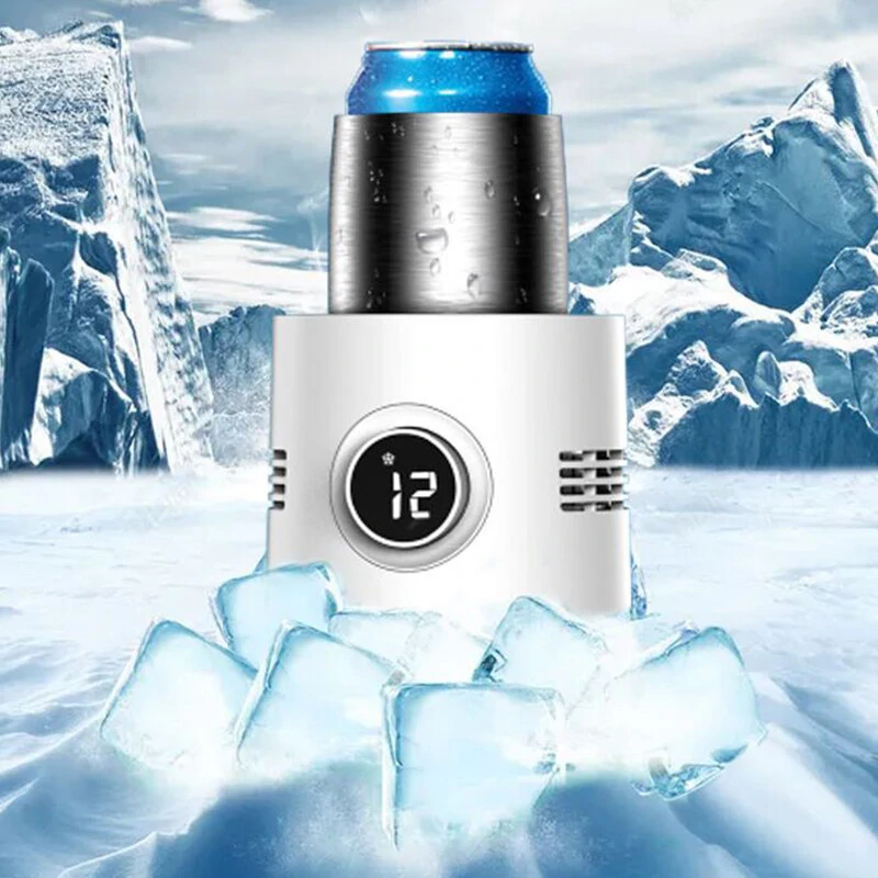 Extremely Fast Hot and Cold Cup Electric Summer Drink Cooler Kettle Drink Quick Cooling Cup Home Office Cold Drink Machine — view 3