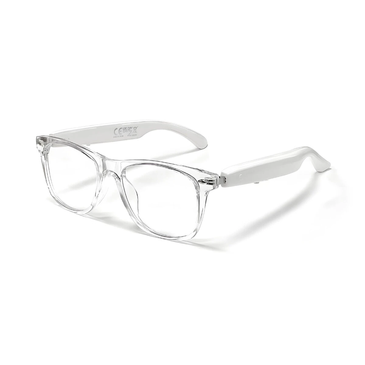 F16 AI Smart bluetooth 5.4 Glasses Real Time Translation 100 Languages Music Calling Type-C Charging Anti Blue Light UV Protection Touch Control Dual Motherboard Design Smart Glasses — view 3