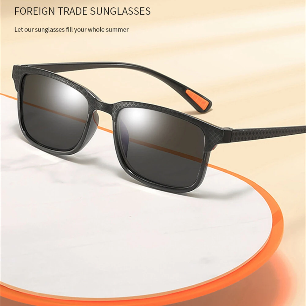 Fashion Lightweight Men's Sunglasses High-end Outdoor UV400 Sun Protection Women Sun Glasses for Travel Driving — view 2