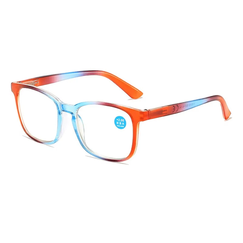 Fashion Photochromic Reading Glasses Anti-Blue Light HD UV Protection Lightweight Presbyopia Glasses — view 6