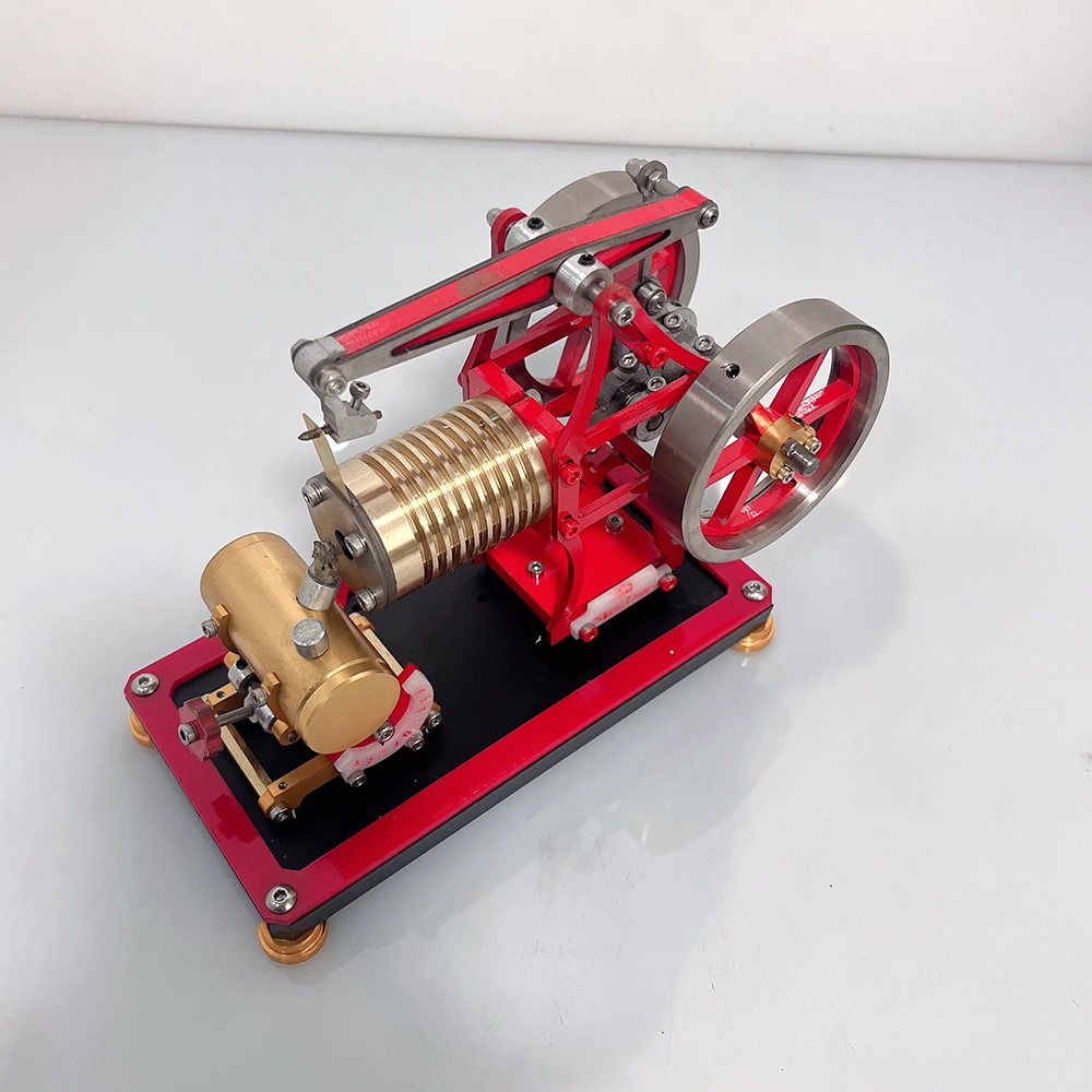 Fire-absorbing Stirling Vacuum Engine Model with 3 PCS Thin Copper Sheets Air Valve Educational Toys — view 5