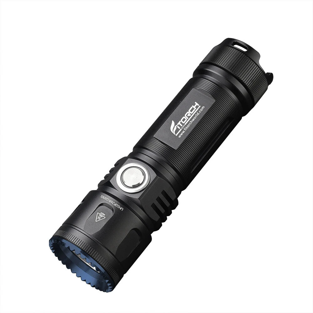 Fitorch P26GT 5000LM Ultra Bright 26650 Powerful Flashlight Type-C Rechargeable Multifunctional Strong LED Torch IPX8 Waterproof for Camping Hiking Outdoor Adventures — view 3