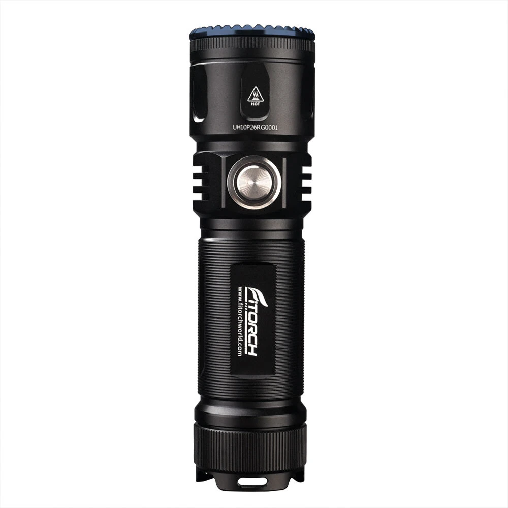 Fitorch P26GT 5000LM Ultra Bright 26650 Powerful Flashlight Type-C Rechargeable Multifunctional Strong LED Torch IPX8 Waterproof for Camping Hiking Outdoor Adventures — view 4