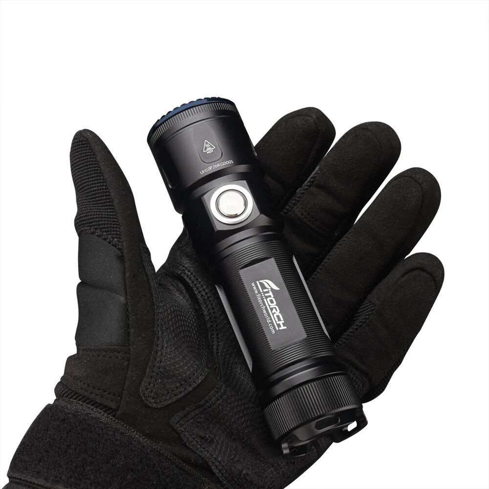 Fitorch P26GT 5000LM Ultra Bright 26650 Powerful Flashlight Type-C Rechargeable Multifunctional Strong LED Torch IPX8 Waterproof for Camping Hiking Outdoor Adventures — view 7