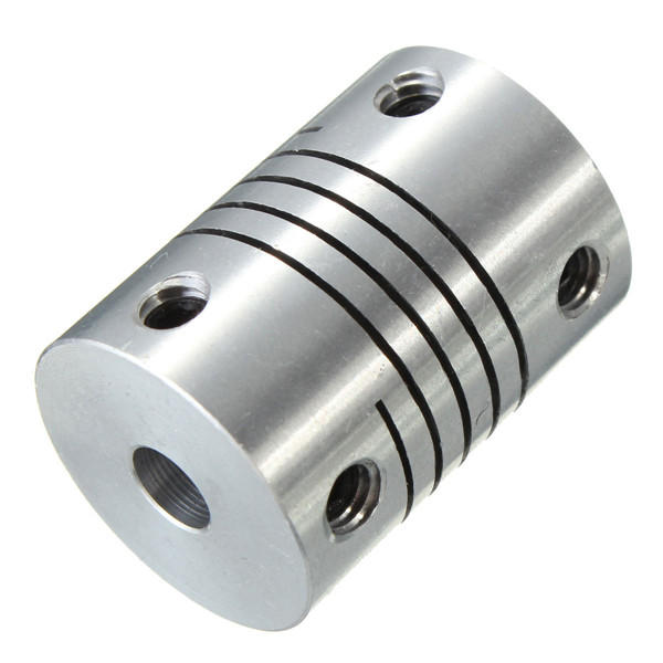 Flexible Shaft Coupling OD18mmx25mm CNC Stepper Motor Coupler Connector 6.35 To 8mm — view 2