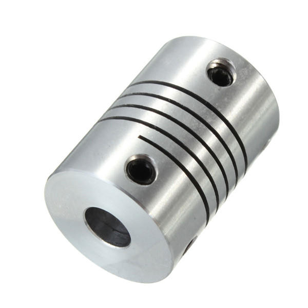 Flexible Shaft Coupling OD18mmx25mm CNC Stepper Motor Coupler Connector 6.35 To 8mm — view 4