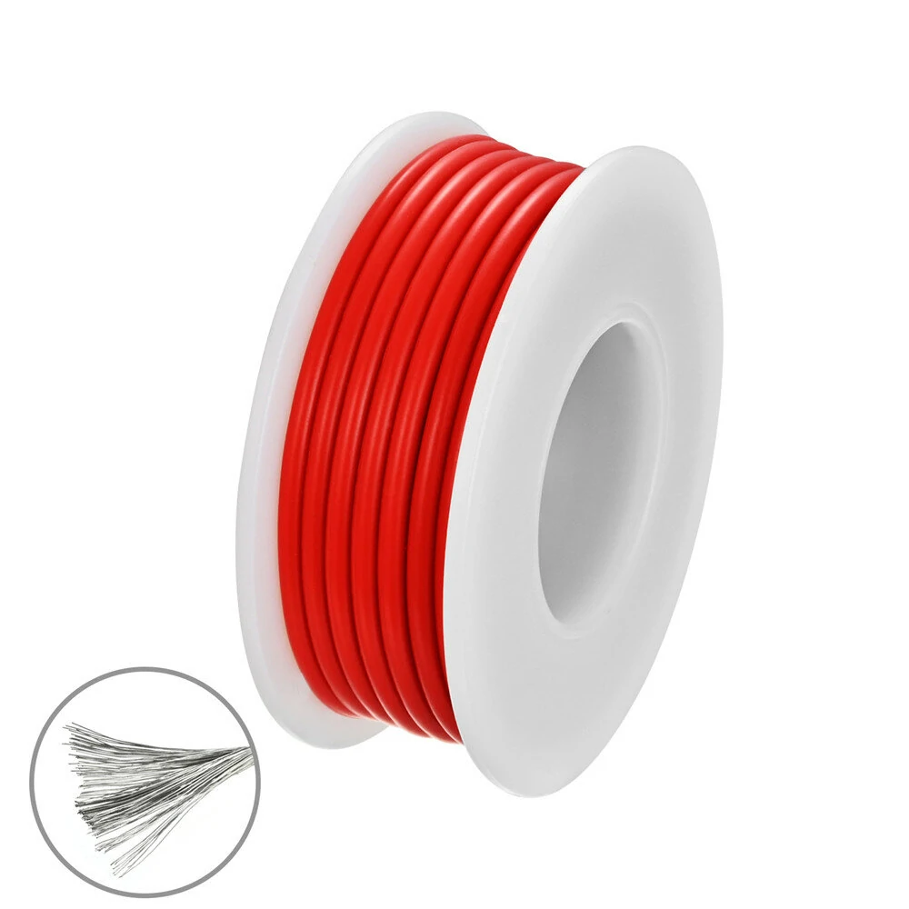Flexible Silicone Wire and Cable 5 Colors in a Box Mixed Wire Tinned DIY High Quality Pure Copper Line 20AWG/22AWG/24AWG/26AWG/28AWG — view 6